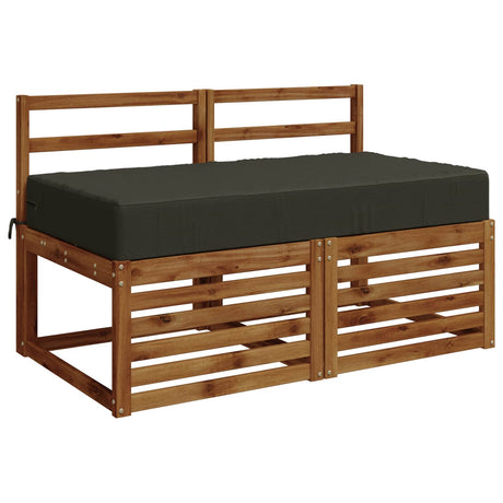Vidaxl zitkussen soest 100% polyester antraciet 120 x 60 x 15 cm