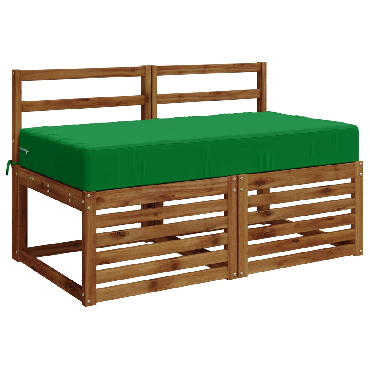 Vidaxl zitkussen soest 100% polyester groen 120 x 60 x 15 cm