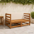 Vidaxl rugkussen soest 100% polyester crèmekleurig 120 x 20 x 40 cm