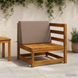 Vidaxl rugkussen soest 100% polyester taupe 60 x 20 x 40 cm