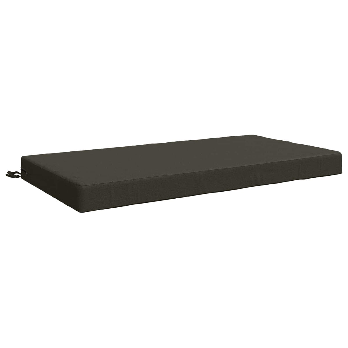 Vidaxl zitkussen soest 100% polyester antraciet 120 x 80 x 10 cm