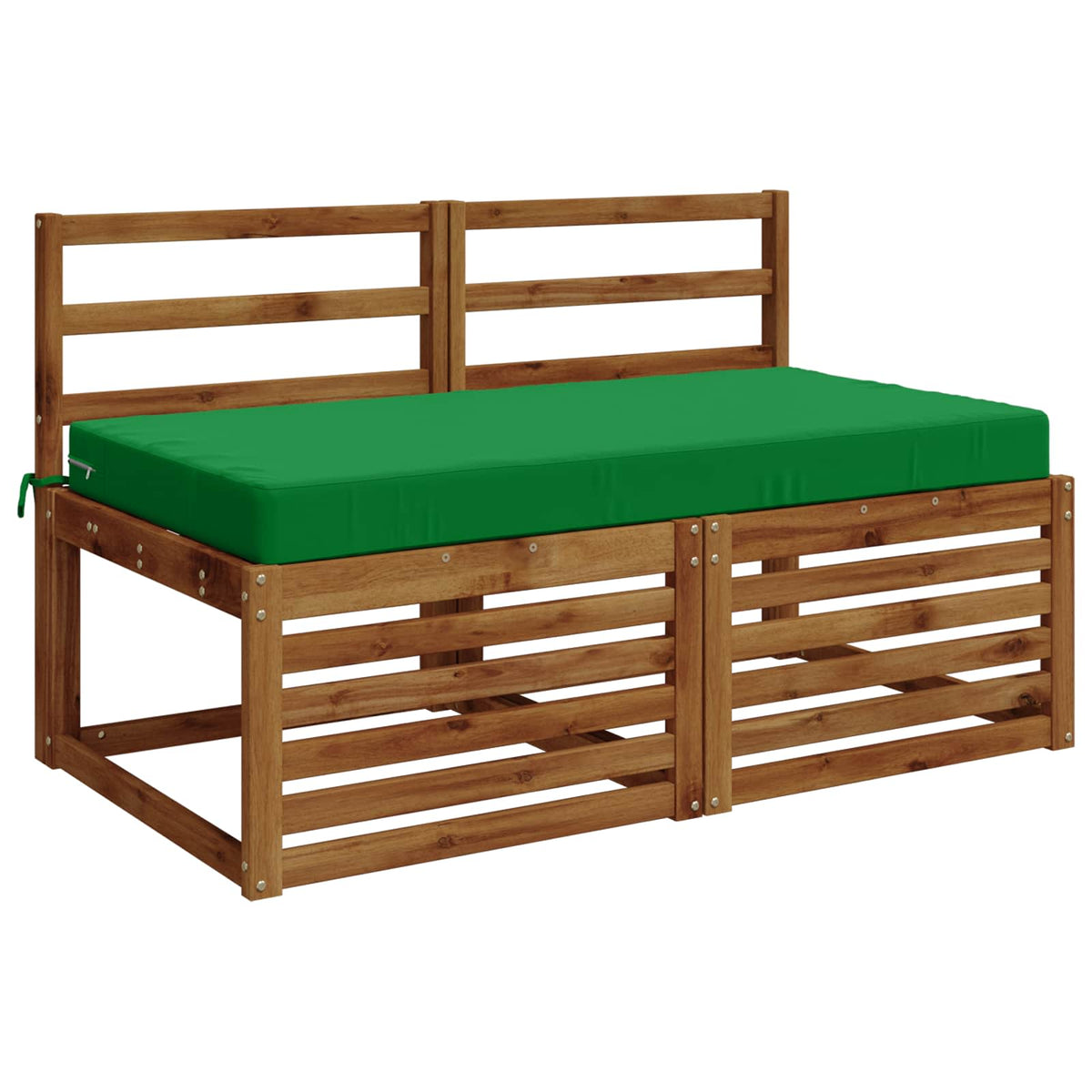 Vidaxl zitkussen soest 100% polyester groen 120 x 80 x 10 cm