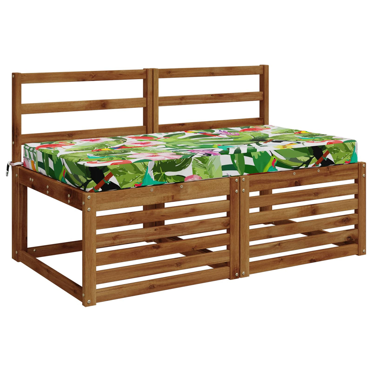 Vidaxl zitkussen soest 100% polyester meerkleurig 120 x 60 x 10 cm