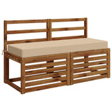 Vidaxl zitkussen soest 100% polyester crèmekleurig 120 x 40 x 10 cm