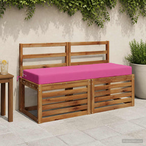 Vidaxl zitkussen soest 100% polyester roze 120 x 40 x 10 cm