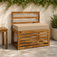 Vidaxl zitkussen soest 100% polyester zand 70 x 40 x 10 cm
