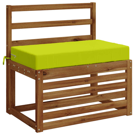 Vidaxl zitkussen soest 100% polyester helder groen 70 x 40 x 10 cm