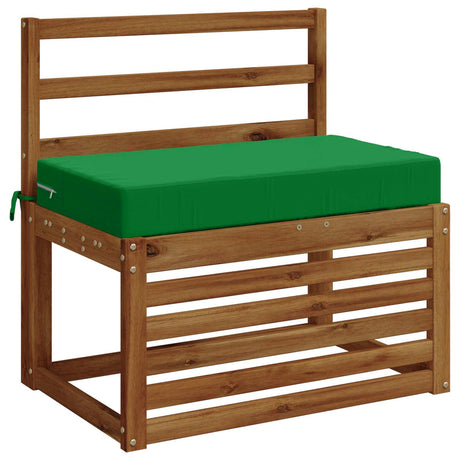 Vidaxl zitkussen soest 100% polyester groen 70 x 40 x 10 cm
