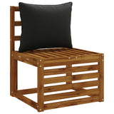 Vidaxl 1-delig rugkussen putten 100% polyester zwart 50 x 40 x 15 cm