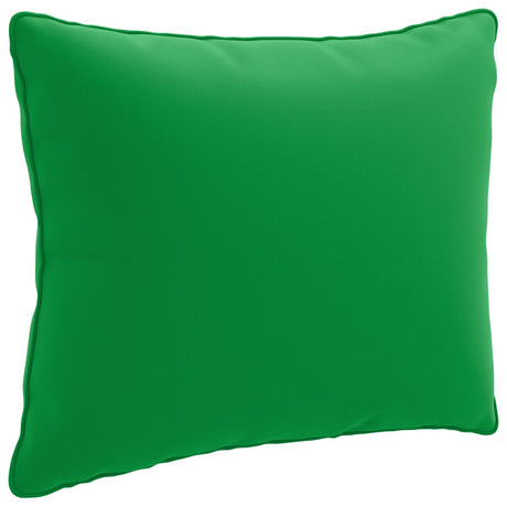 Vidaxl 1-delig rugkussen putten 100% polyester groen 50 x 40 x 15 cm
