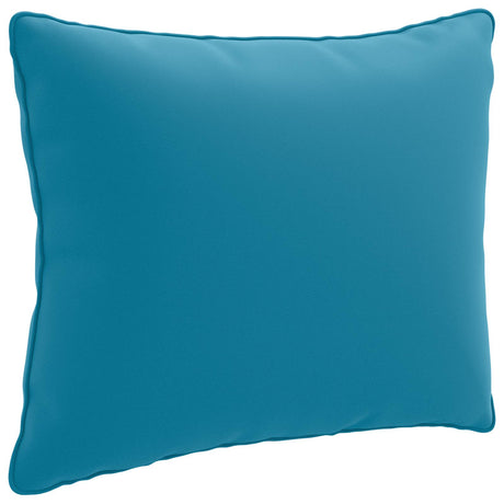 Vidaxl 1-delig rugkussen putten 100% polyester lichtblauw
