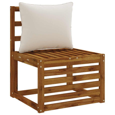 Vidaxl 1-delig rugkussen putten 100% polyester wit 60 x 40 x 15 cm