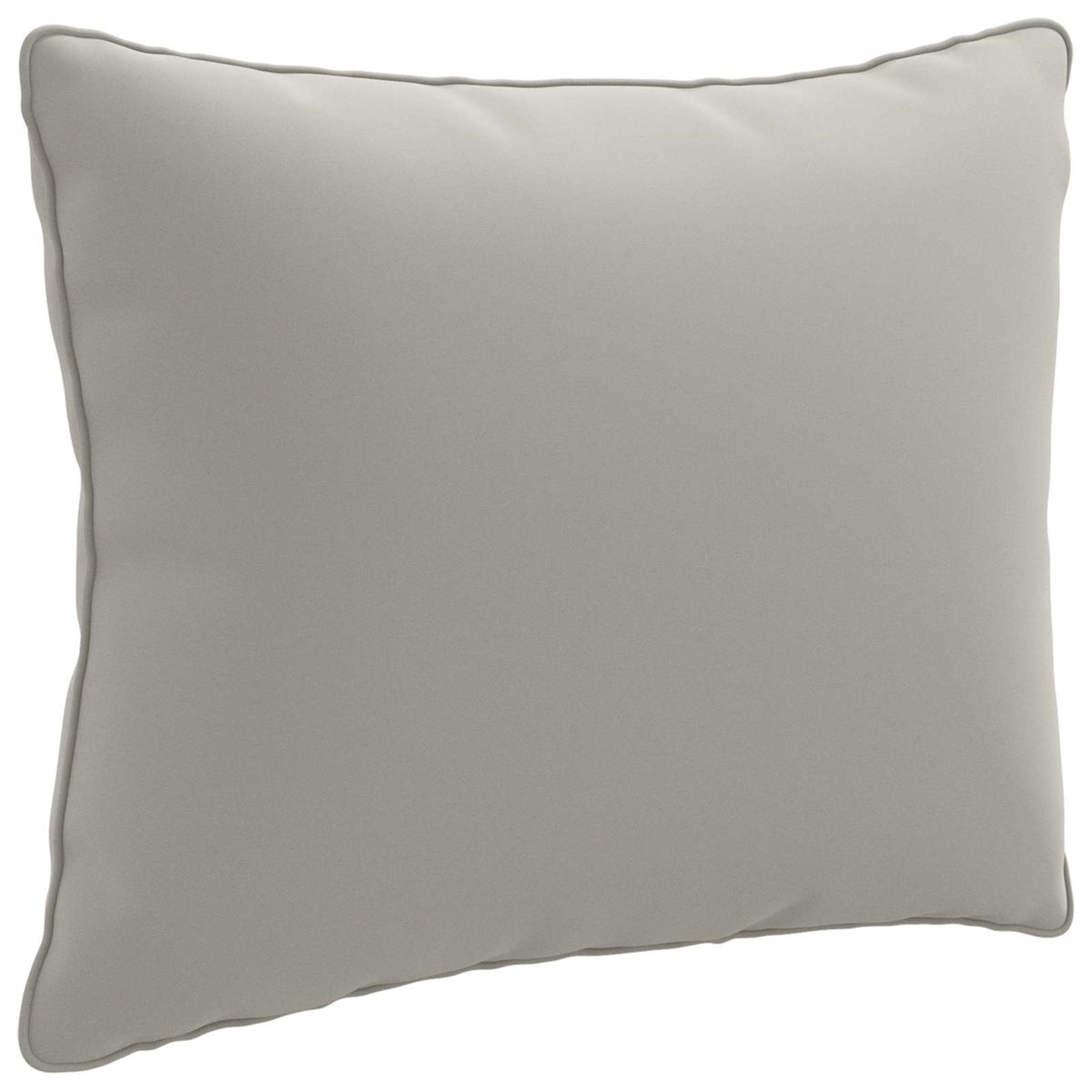 Vidaxl 1-delig rugkussen putten 100% polyester grijs 60 x 40 x 15 cm