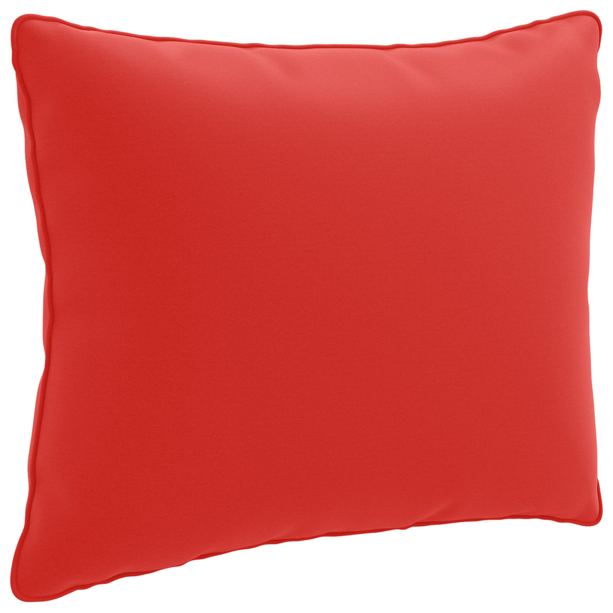 Vidaxl 1-delig rugkussen putten 100% polyester rood 60 x 40 x 15 cm