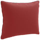 Vidaxl 1-delig rugkussen putten 100% polyester wijnrood