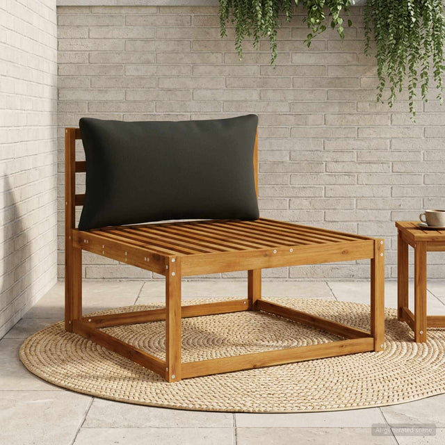 Vidaxl rugkussen putten 100% polyester zwart 70 x 40 x 15 cm
