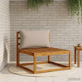 Vidaxl rugkussen putten 100% polyester beige 70 x 40 x 15 cm