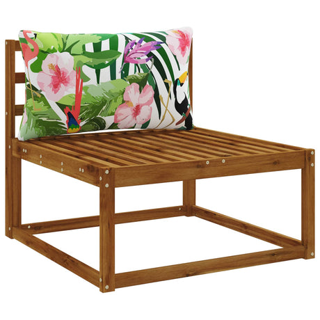 Vidaxl rugkussen putten 100% polyester meerkleurig 70 x 40 x 15 cm
