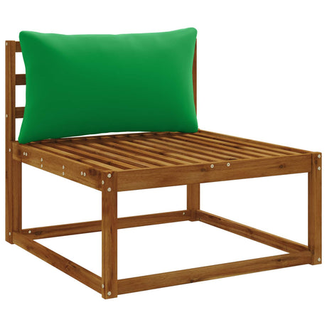 Vidaxl rugkussen putten 100% polyester groen 70 x 40 x 15 cm