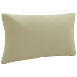 Vidaxl rugkussen putten 100% polyester lichtgroen 80 x 40 x 15 cm