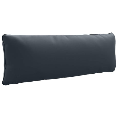 Vidaxl 1-delig rugkussen putten 100% polyester donkerblauw