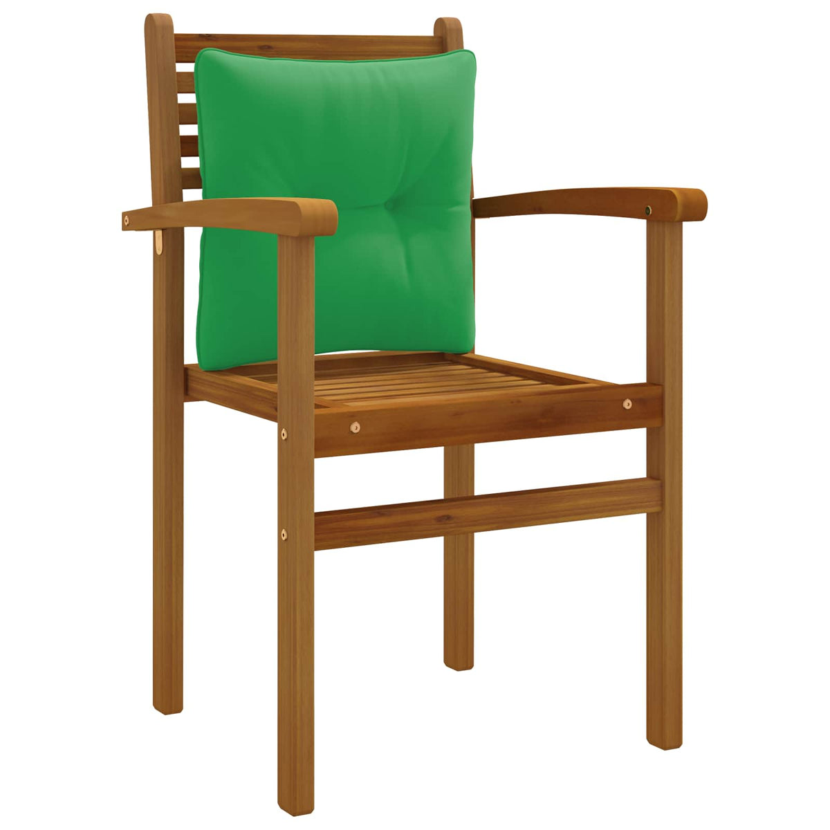 Vidaxl rugkussen putten 100% polyester groen 40 x 40 x 10 cm