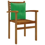Vidaxl rugkussen putten 100% polyester groen 40 x 40 x 10 cm