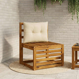 Vidaxl rugkussen putten 100% polyester beige 50 x 40 x 10 cm