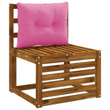 Vidaxl rugkussen putten 100% polyester roze 50 x 40 x 10 cm