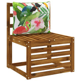 Vidaxl rugkussen putten 100% polyester meerkleurig 60 x 40 x 10 cm
