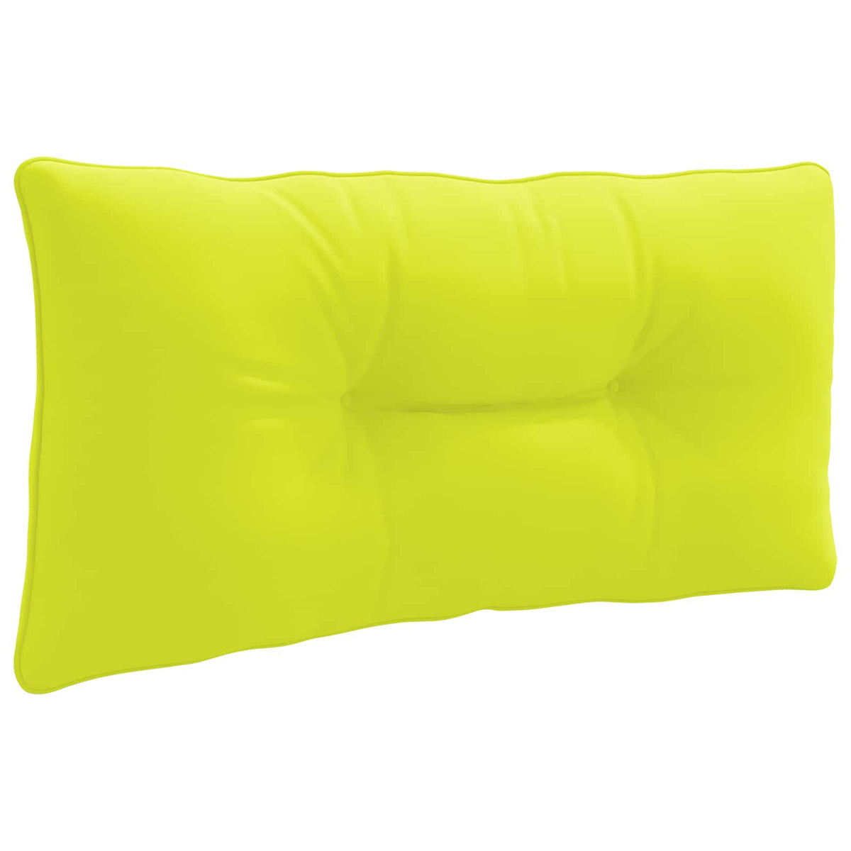 Vidaxl rugkussen putten 100% polyester helder groen 70 x 40 x 10 cm