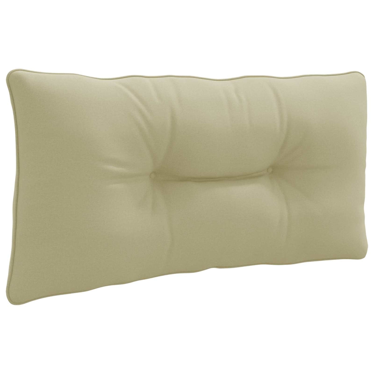 Vidaxl rugkussen putten 100% polyester lichtgroen 80 x 40 x 10 cm