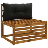 Vidaxl rugkussen putten 100% polyester zwart 80 x 40 x 10 cm