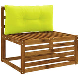 Vidaxl rugkussen putten 100% polyester helder groen 80 x 40 x 10 cm