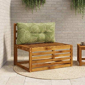 Vidaxl rugkussen putten 100% polyester bladontwerp 70 x 40 x 10 cm