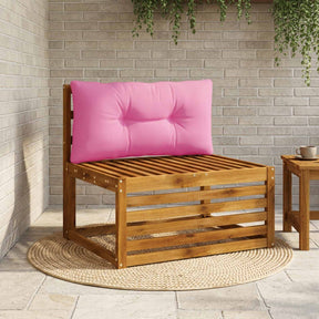 Vidaxl rugkussen putten 100% polyester roze 70 x 40 x 10 cm