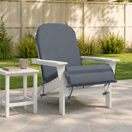 Vidaxl zon loungerkussen gemert 100% polyester blauw 55 x 135 x 6 cm