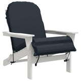 Vidaxl zon loungerkussen gemert 100% polyester donkerblauw