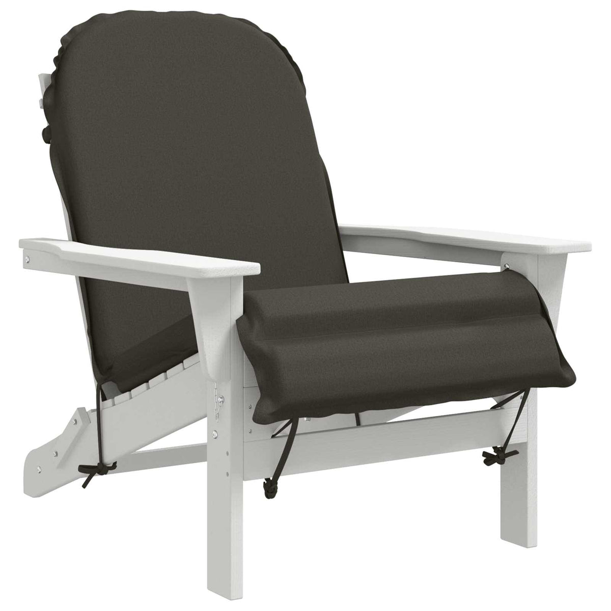 Vidaxl zon loungerkussen gemert 100% polyester antraciet