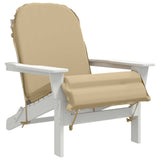 Vidaxl zon loungerkussen gemert 100% polyester beige 55 x 135 x 6 cm