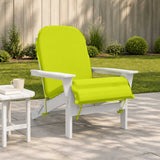Vidaxl zon loungerkussen gemert 100% polyester helder groen