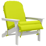 Vidaxl zon loungerkussen gemert 100% polyester helder groen