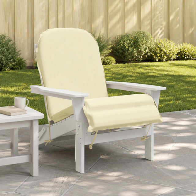 Vidaxl zon loungerkussen gemert 100% polyester crèmekleurig