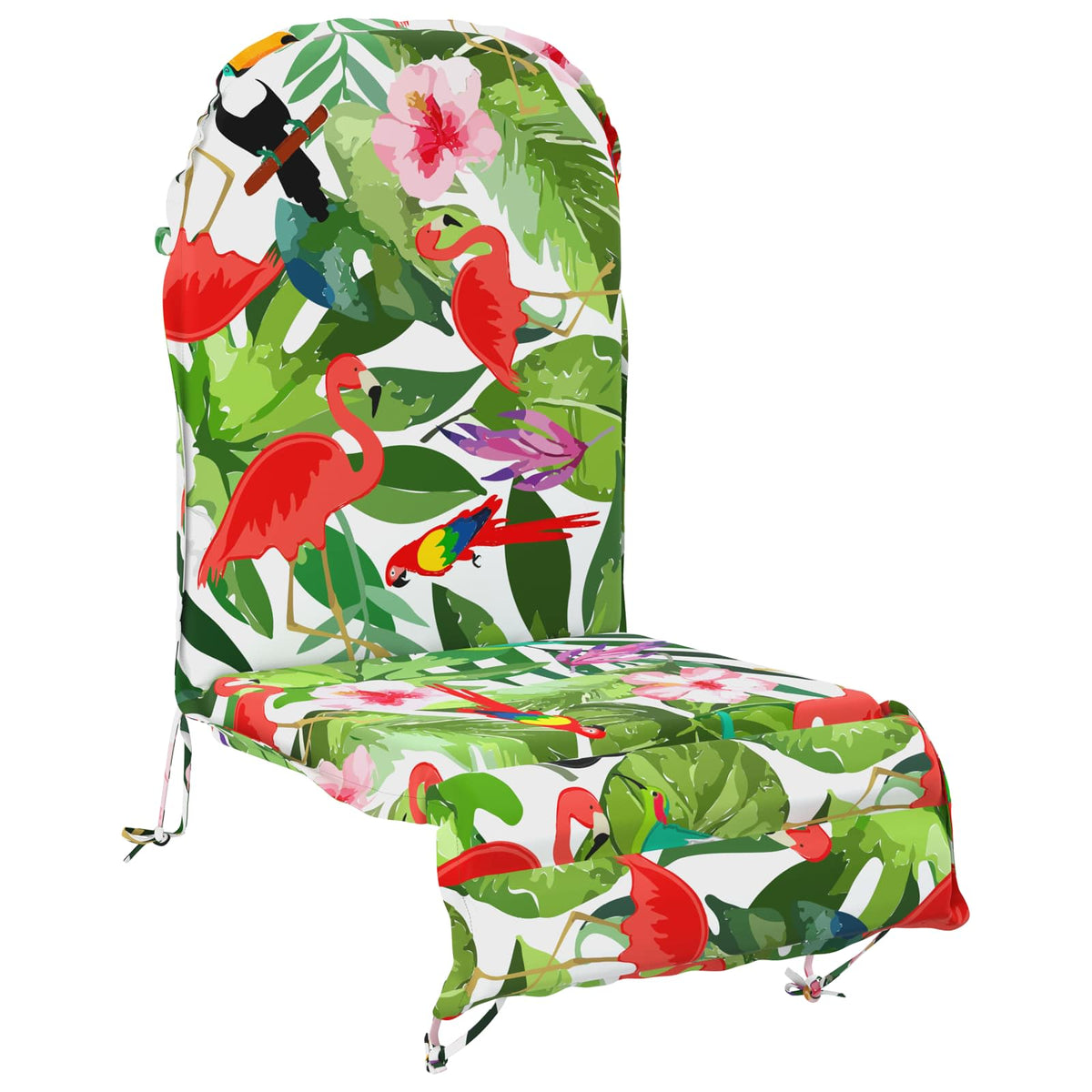 Vidaxl zon loungerkussen gemert 100% polyester meerkleurig