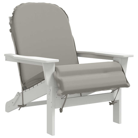 Vidaxl zon loungerkussen gemert 100% polyester grijs 55 x 135 x 6 cm