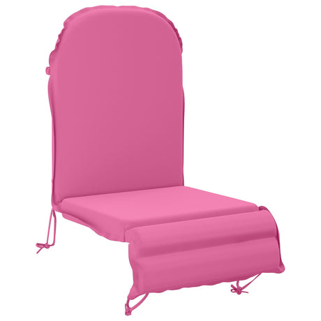 Vidaxl zon loungerkussen gemert 100% polyester roze 55 x 135 x 6 cm