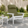 Vidaxl zon loungerkussen 100% polyester olijfgroen 55 x 124 x 5 cm
