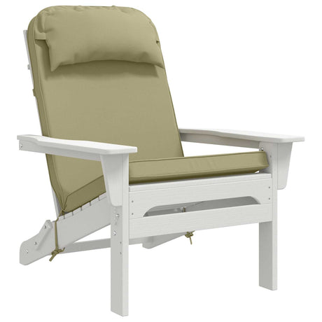 Vidaxl zon loungerkussen 100% polyester lichtgroen 55 x 124 x 5 cm