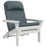 Vidaxl zon loungerkussen 100% polyester blauw 55 x 124 x 5 cm