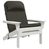 Vidaxl zon loungerkussen 100% polyester antraciet 55 x 124 x 5 cm